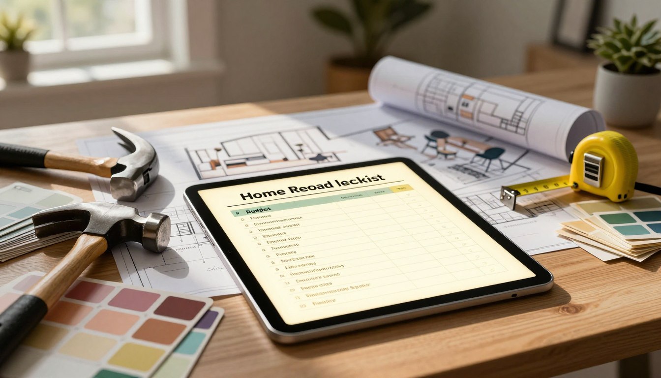 home remodeling checklist