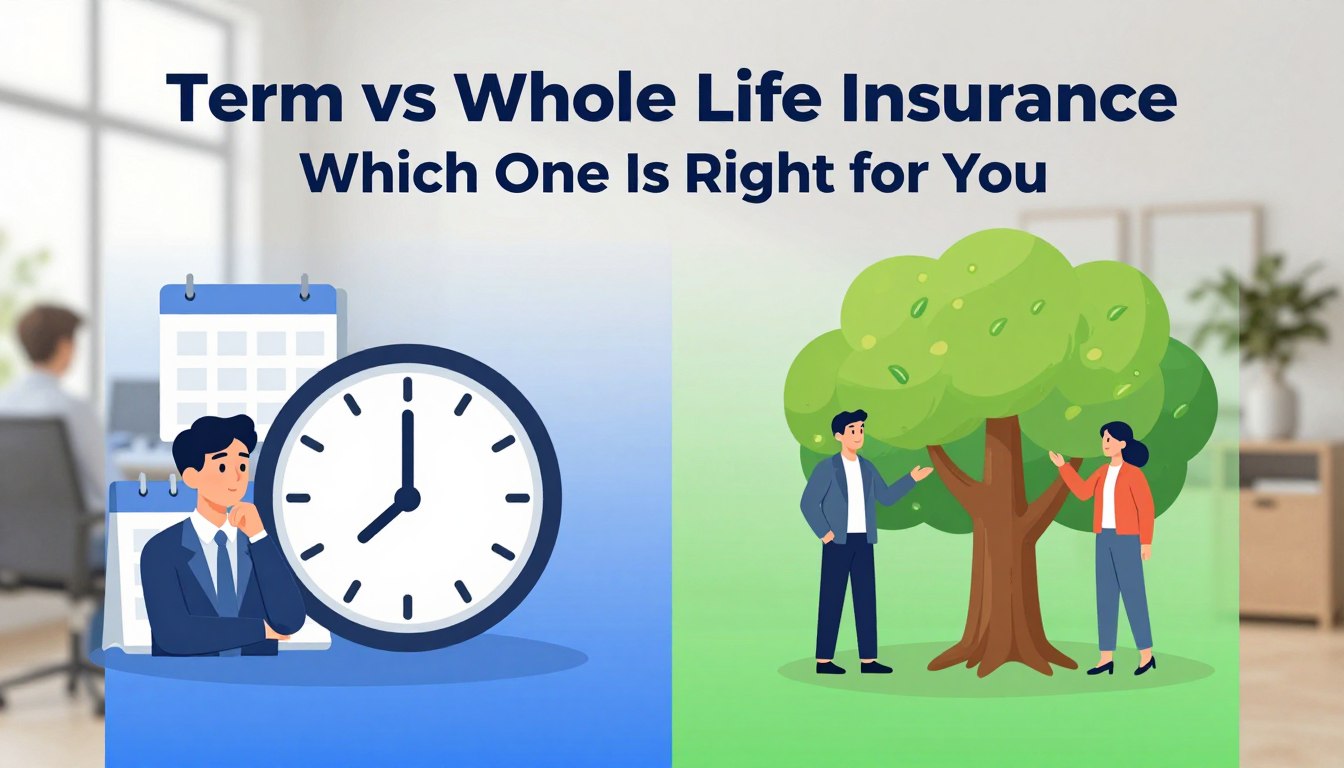 term vs whole life insurance